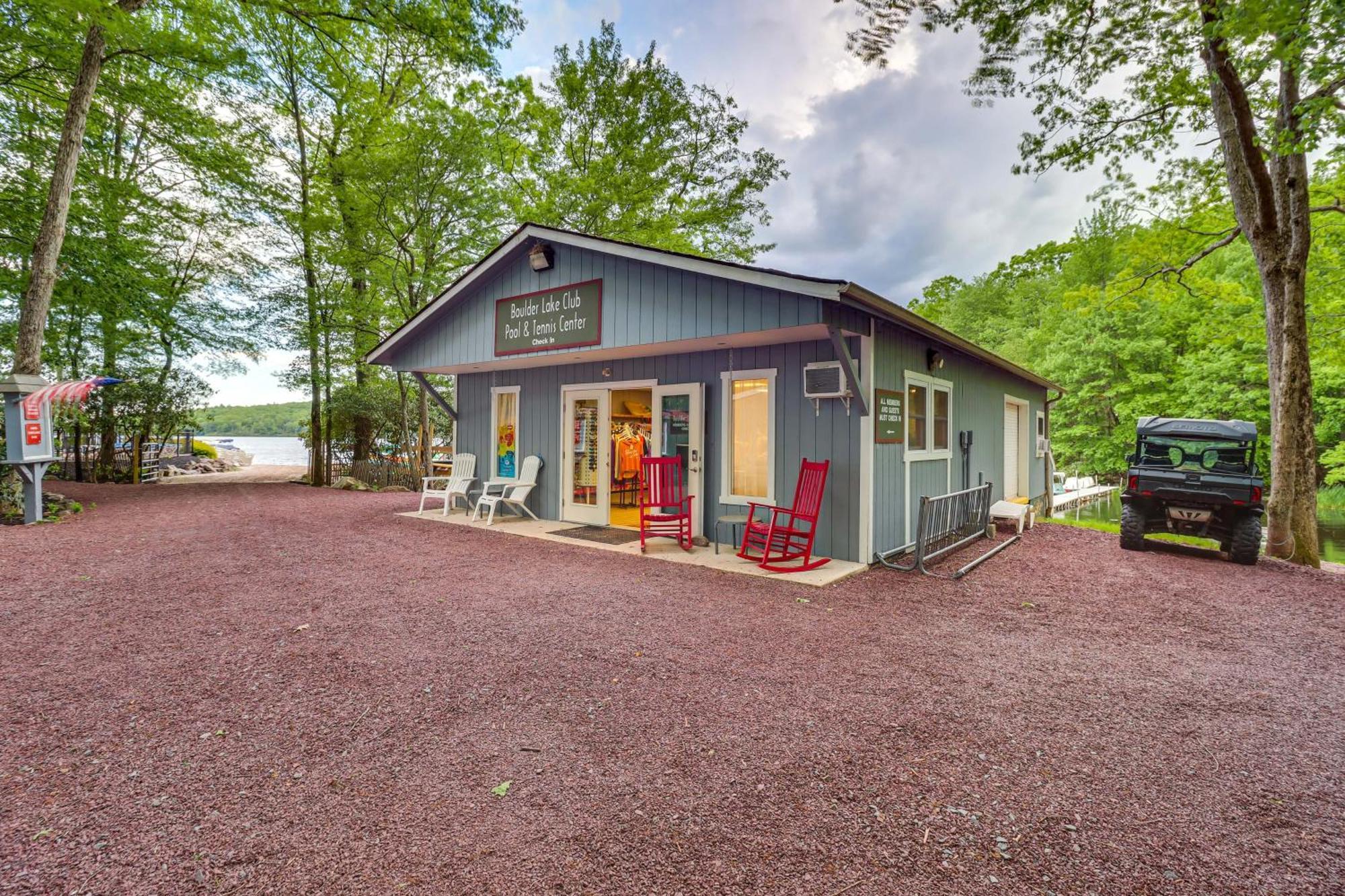 Lake Harmony Home About Half Mi To Big Boulder Mountain Luaran gambar